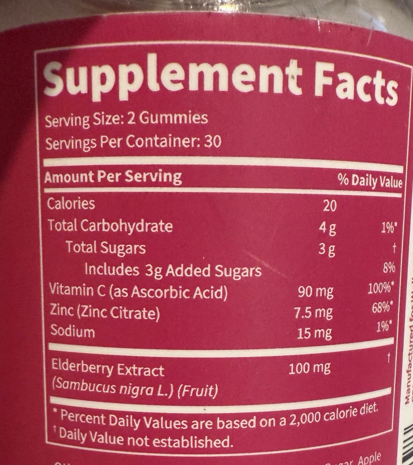 Boost Elderberry Gummies | Zinc & Vitamin C Immune Support | 60 Ct Exp. 2026