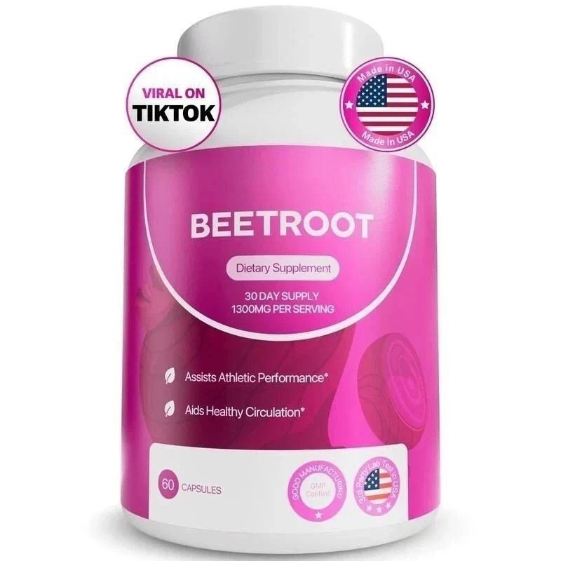 3/2pcs Rosabella Organic Beet Root Natural Energy Boost Blood Pressure
