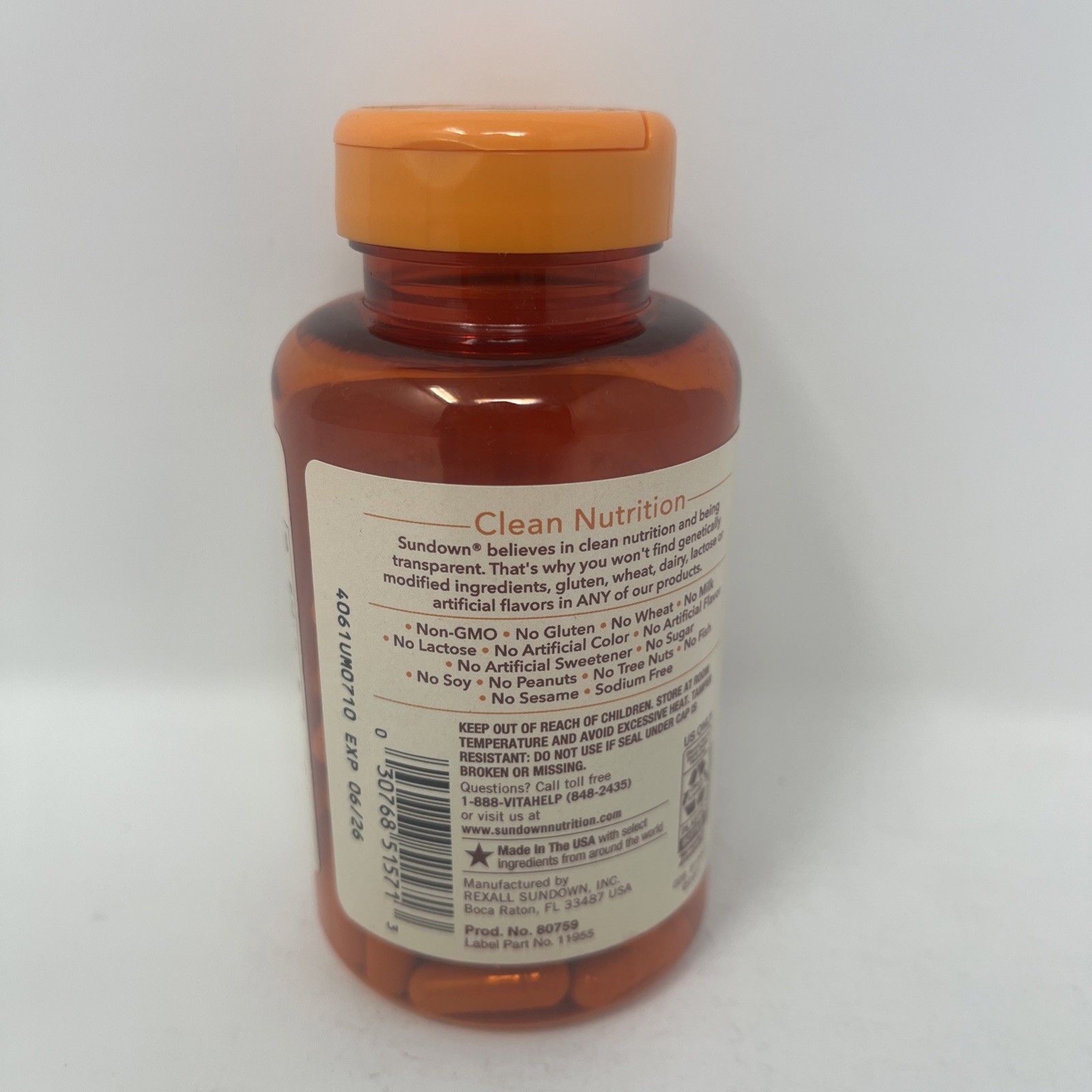 Sundown Turmeric 500mg Supports Antioxidant Health 90 ct 6/2026 +