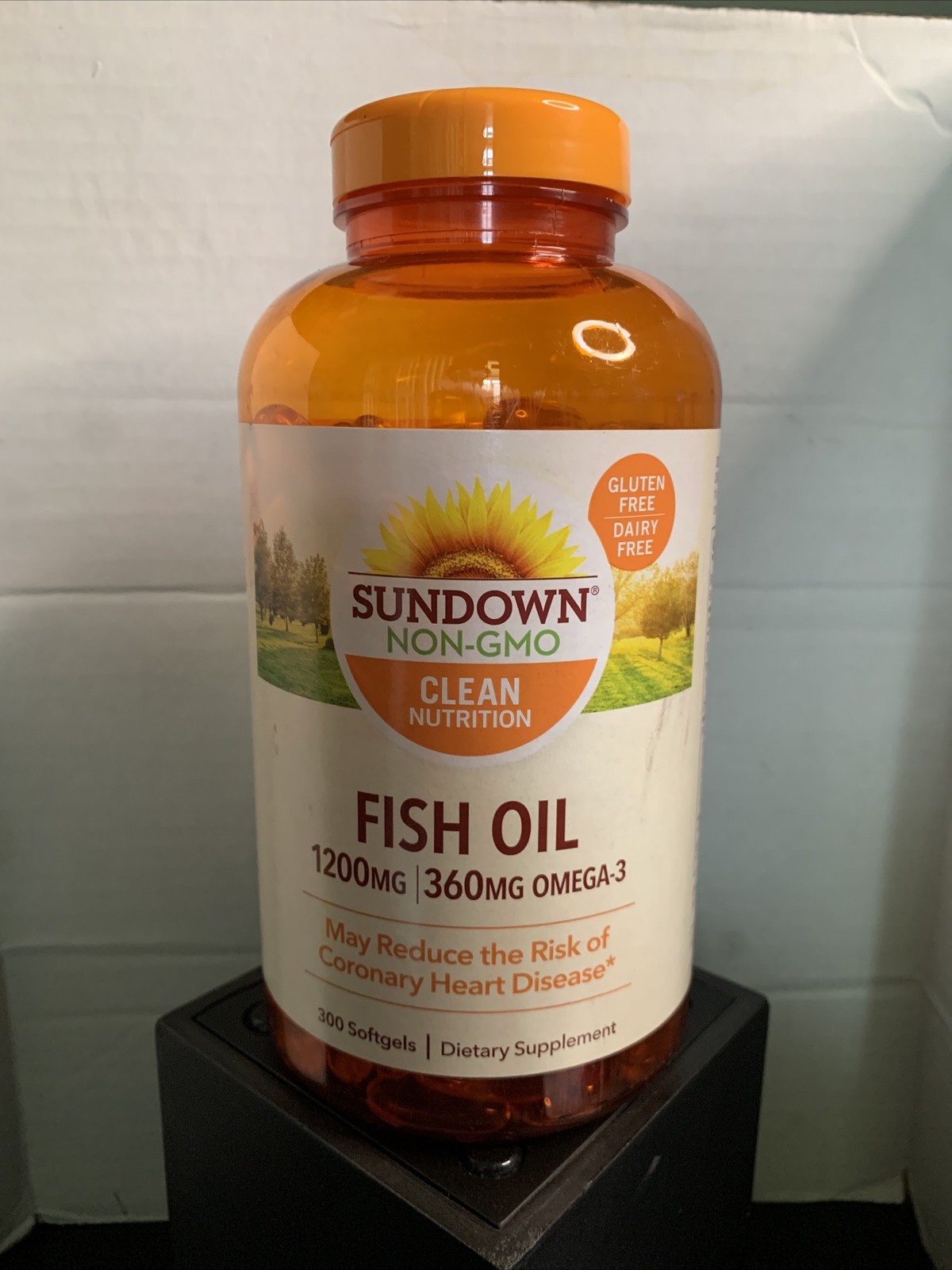Sundown Fish Oil 1200 mg, 300 Softgels
