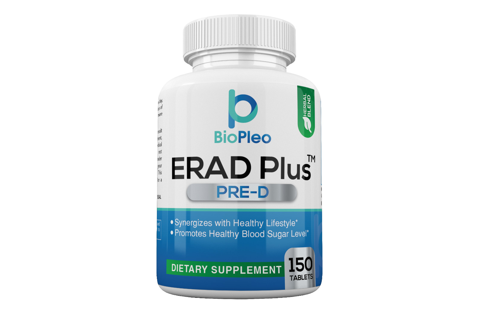 ERAD Plus Pre-D Nutritional Supplement for Metabolism AMPK Support 150 Tablets