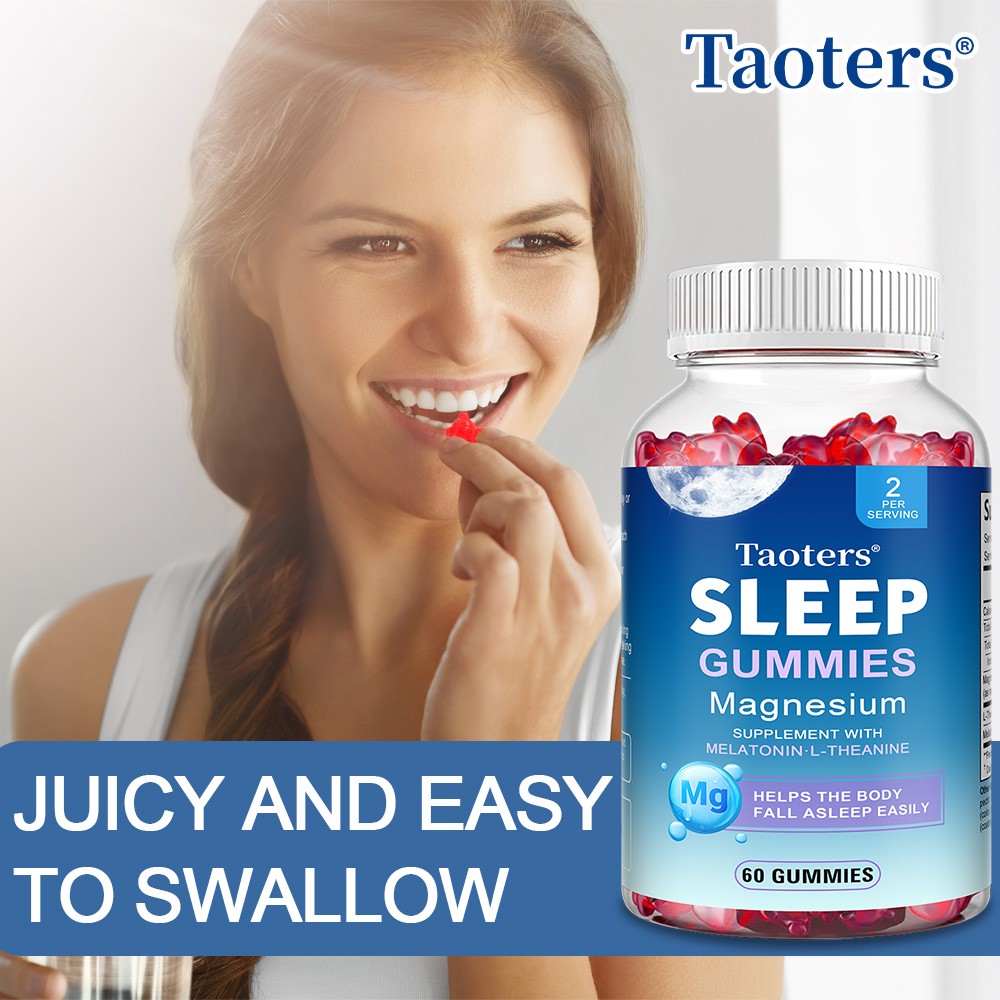 Bedtime Sleep Gummies Improve Mood Fall Asleep Faster Stay Asleep Longer