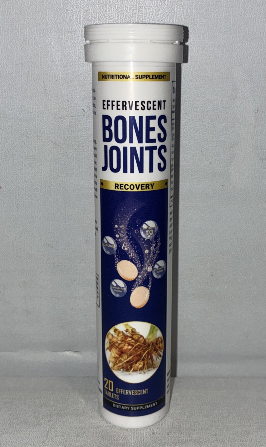 Bones Joints Effervescent Tablets For Bone And Joint Treatment 20 Tablests