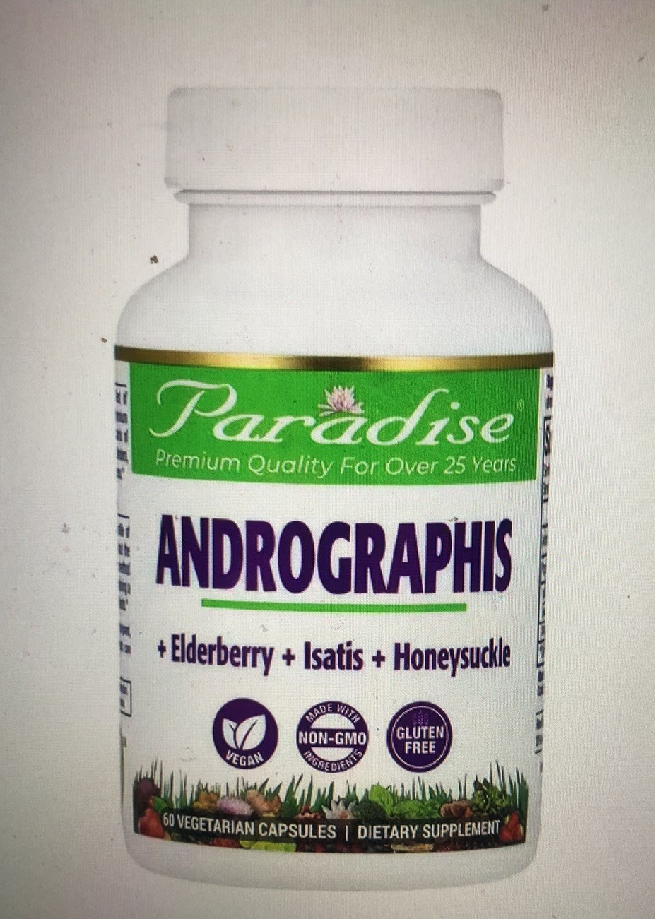 Andrographis Extract Premium Wellness Complex Buy 1 = Get 1 Free PARADISE HERBS
