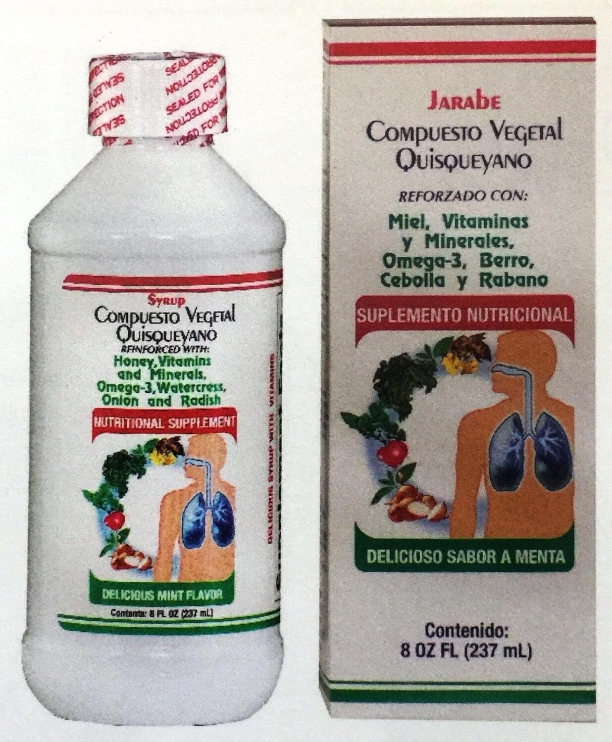 Compuesto Vegetal Quisqueyano Syrup