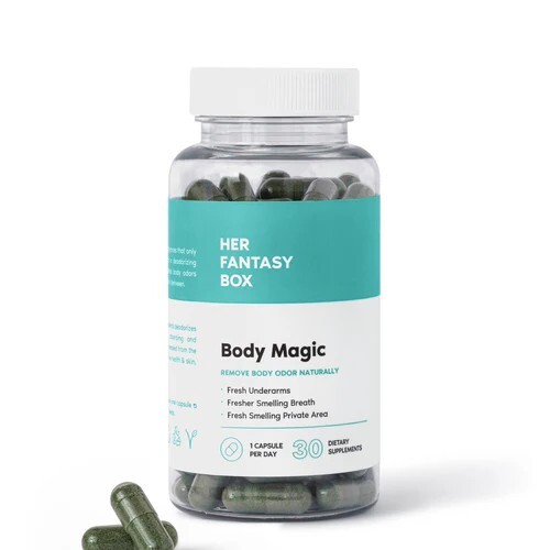 Her Fantasy Box | Body Magic Chlorophyll Capsules – 30 Vegan Capsules