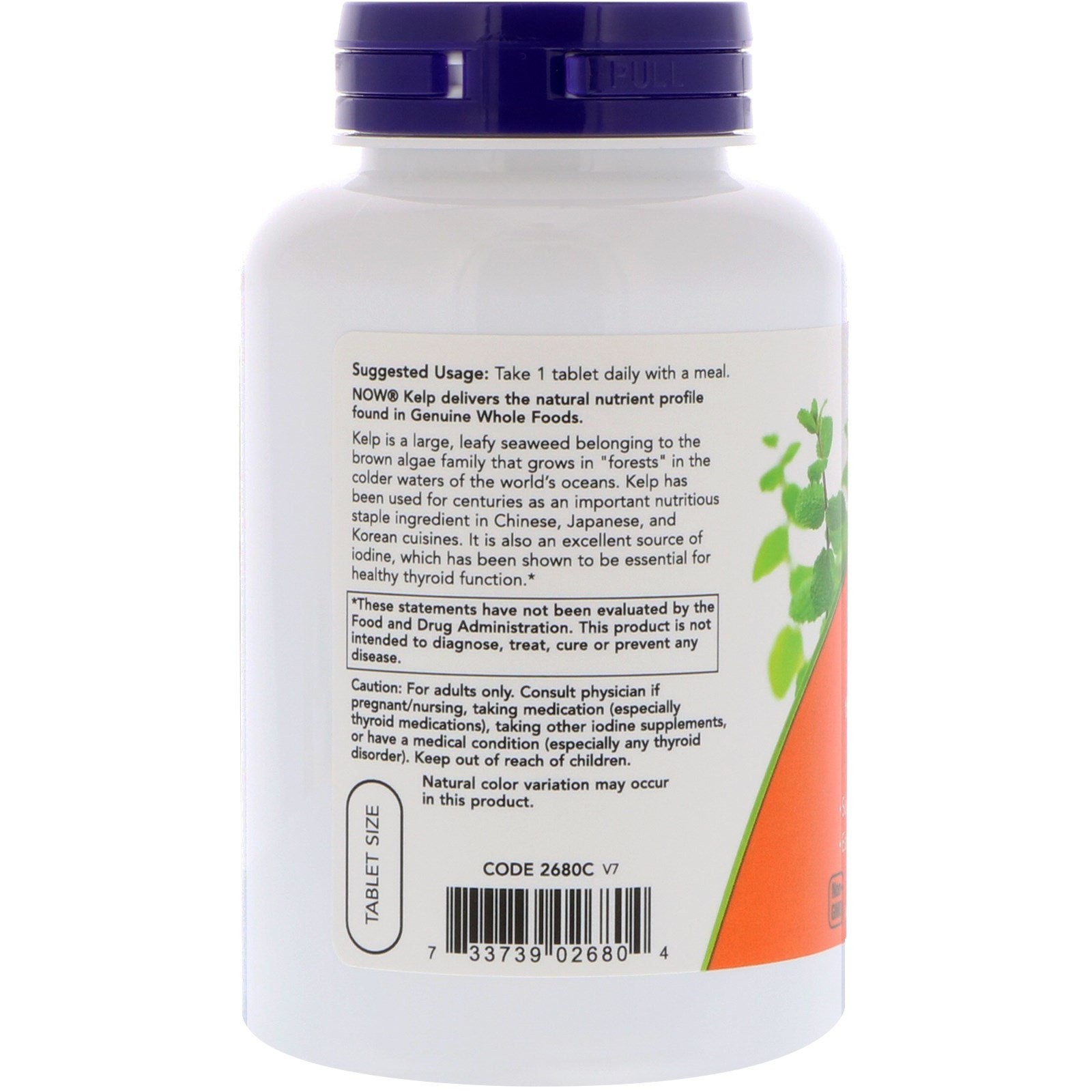 Kelp, 150 mcg, 200 Tablets