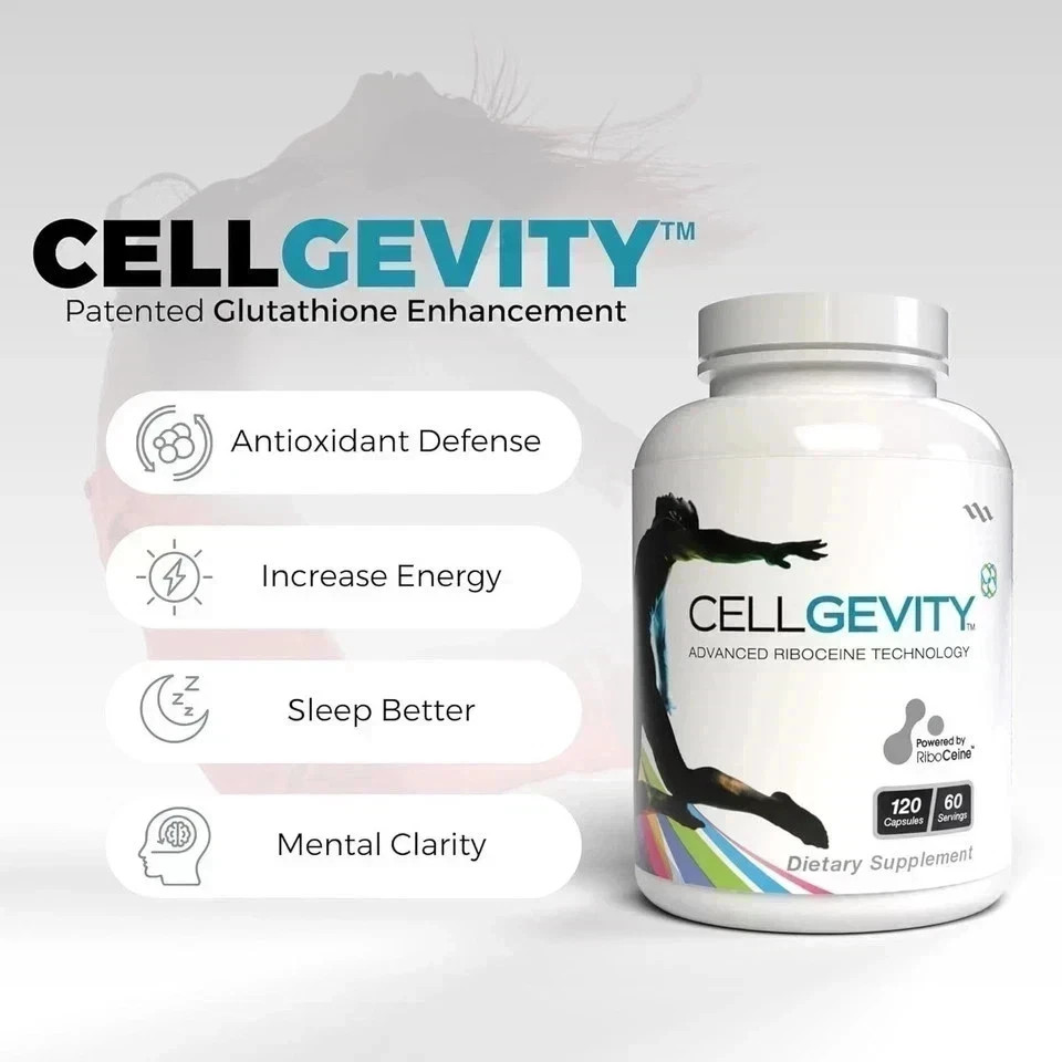 Cellgevity, Advanced Riboceine Technology, 120 Vegetable Capsules, Exp. 10/2026.