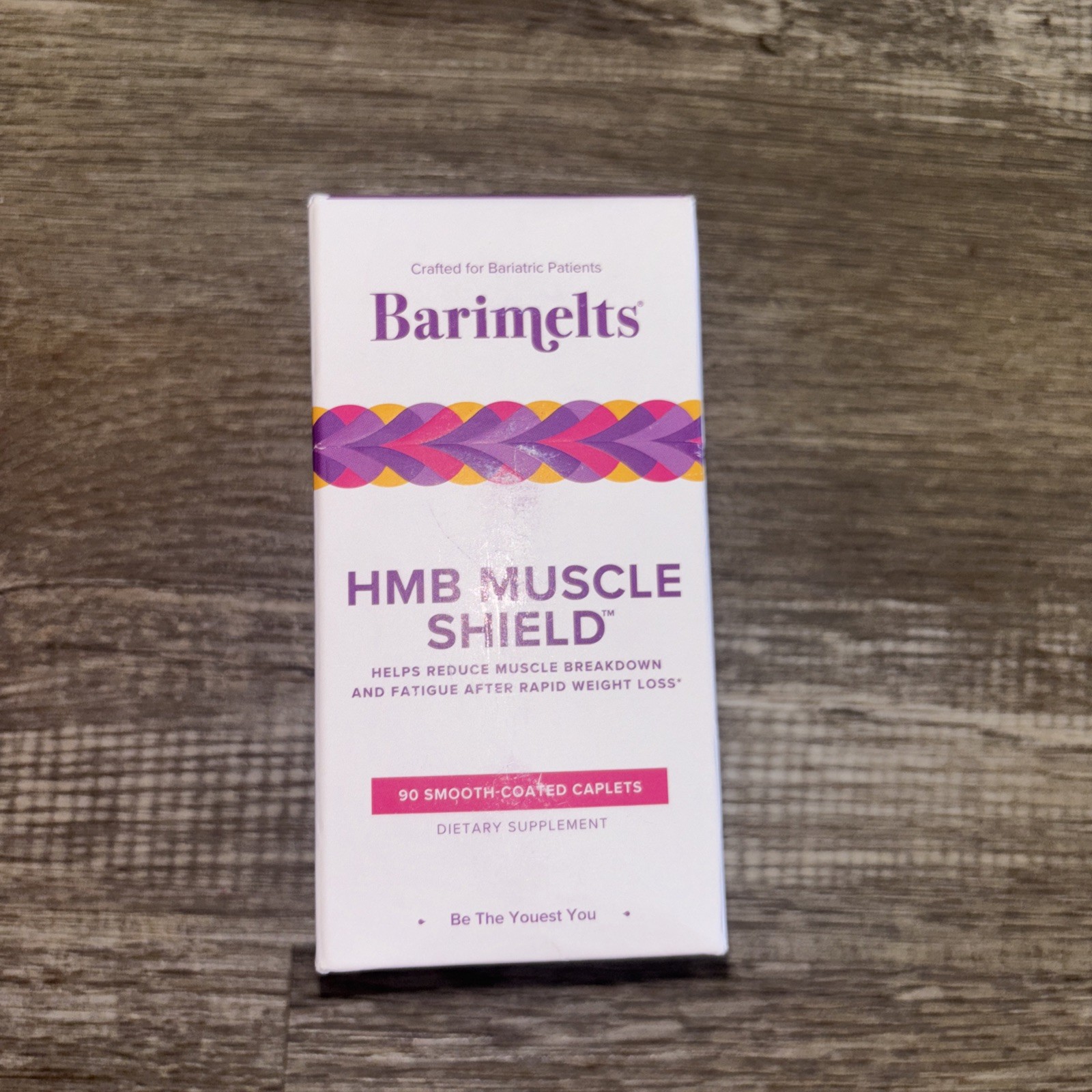 BariMelts HMB Muscle Shield 90 Smooth-Coated Caplets HMB Supplements with Vit…