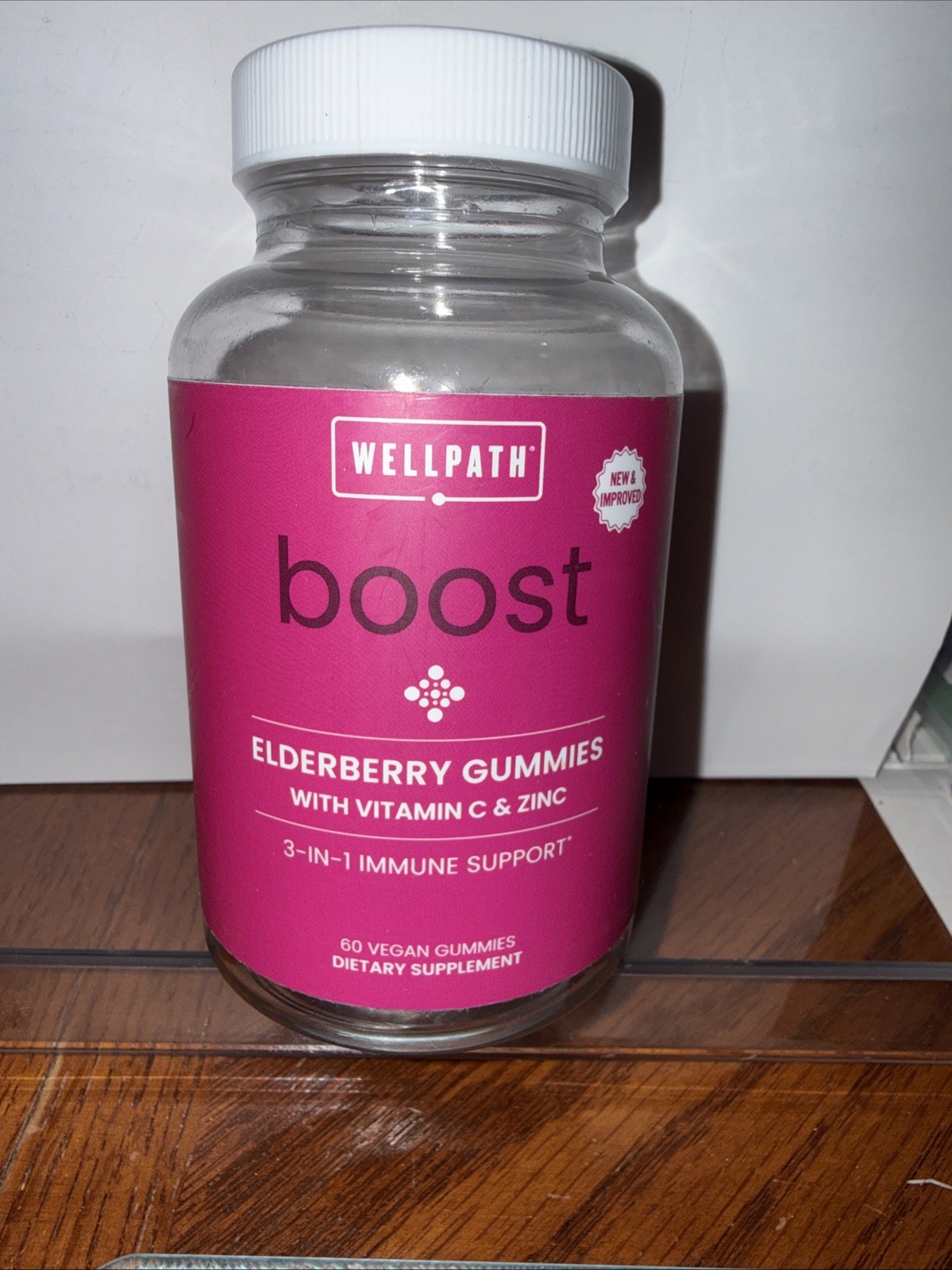 Boost Elderberry Gummies | Zinc & Vitamin C Immune Support | 60 Ct Exp7/26