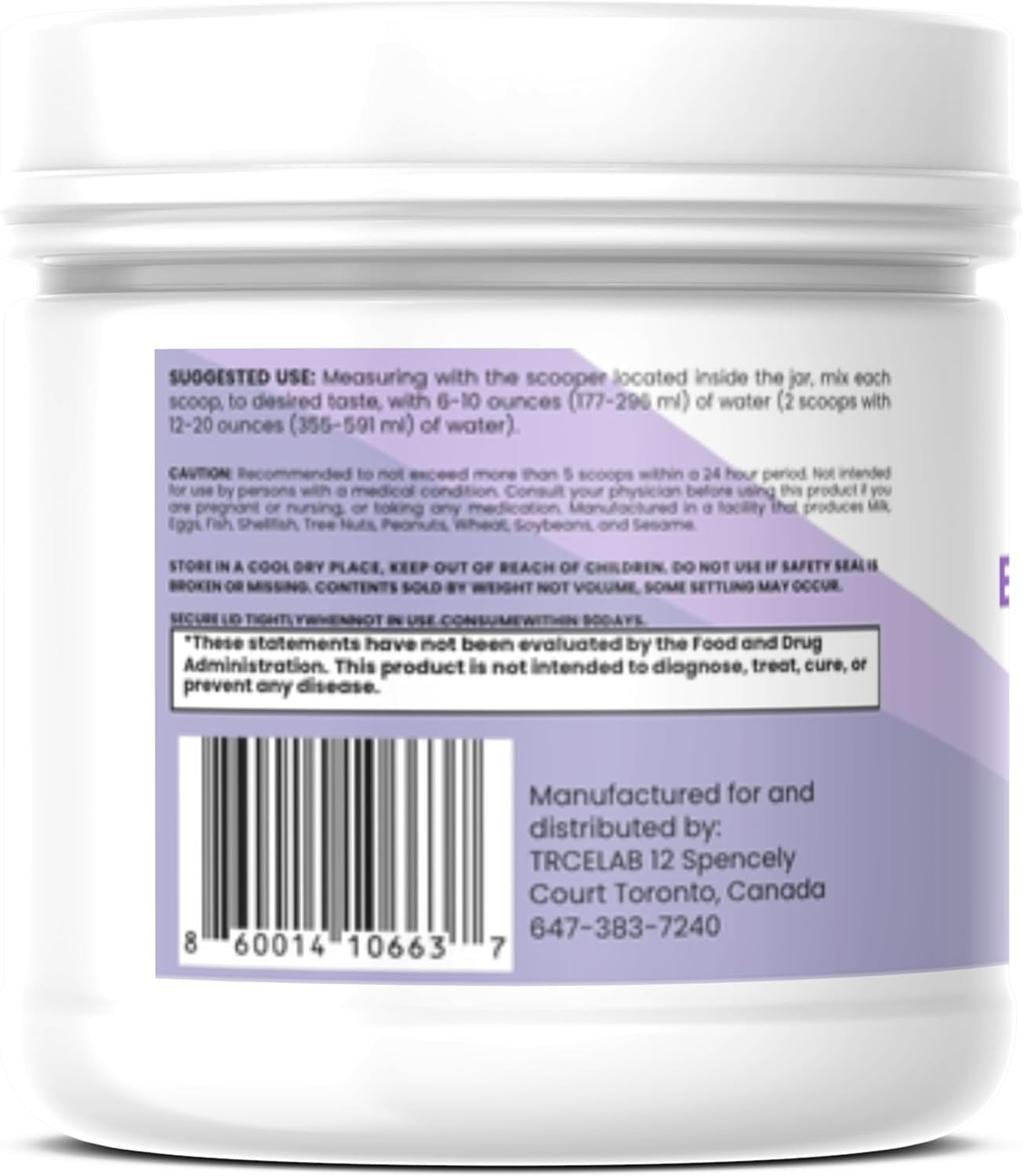 TRCELAB Guava Energy Drink Powder 120 g with green tea, l-theanine – 2 pack