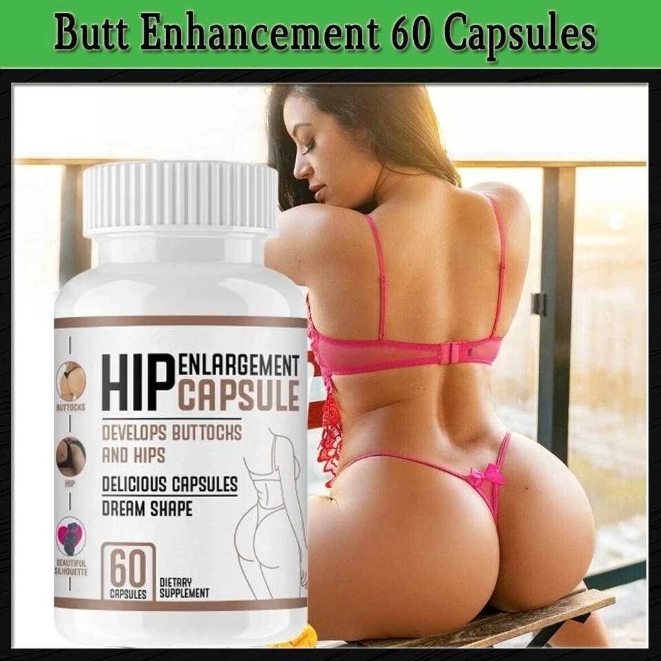 Thick Butt Thighs Hips Weight Gain – 60 Capsules for woman Curves & Body Shaping