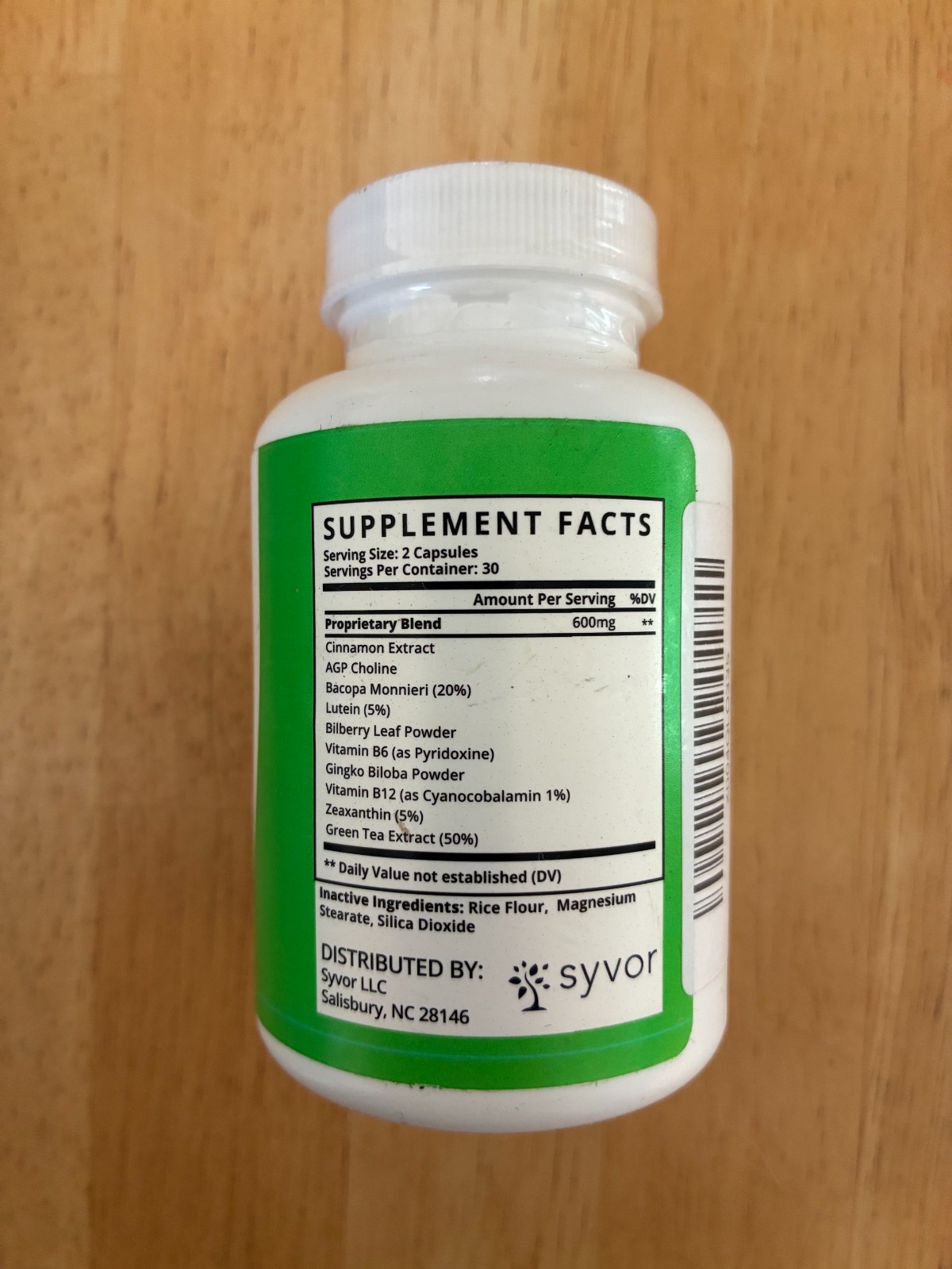 Syvor Barislend 60 Capsules 600mg Official Barislend Health Management Pills