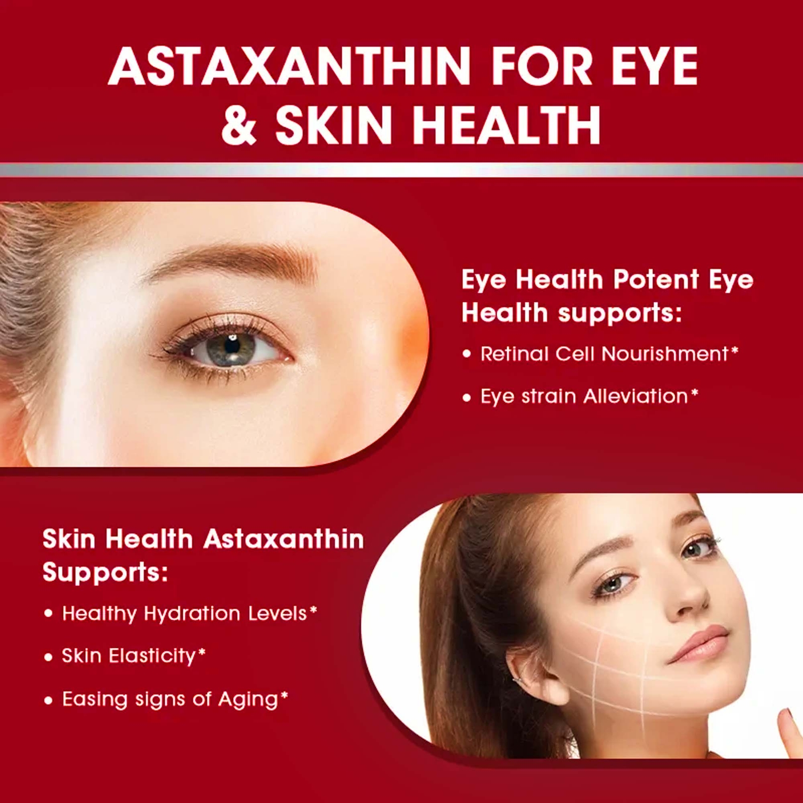 Astaxanthin 24mg – Haematococcus Pluvialis, Cellular Protection, Antioxidant