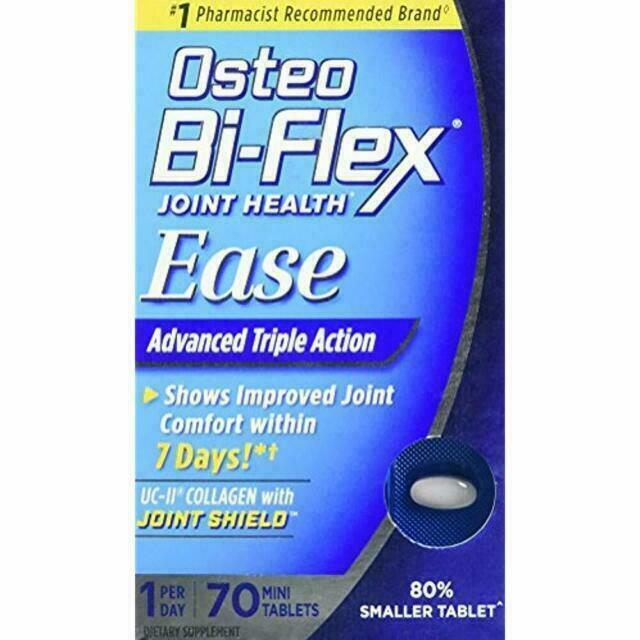 Osteo BiFlex Joint Health Ease Advanced Mini Tablets – 70 Count Exp 1/27