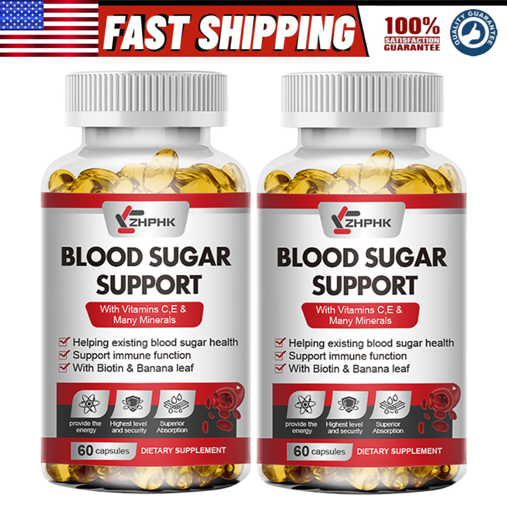 Blood Balance Advanced Formula Natural Blood Sugar Support Supplement (2 Pack)