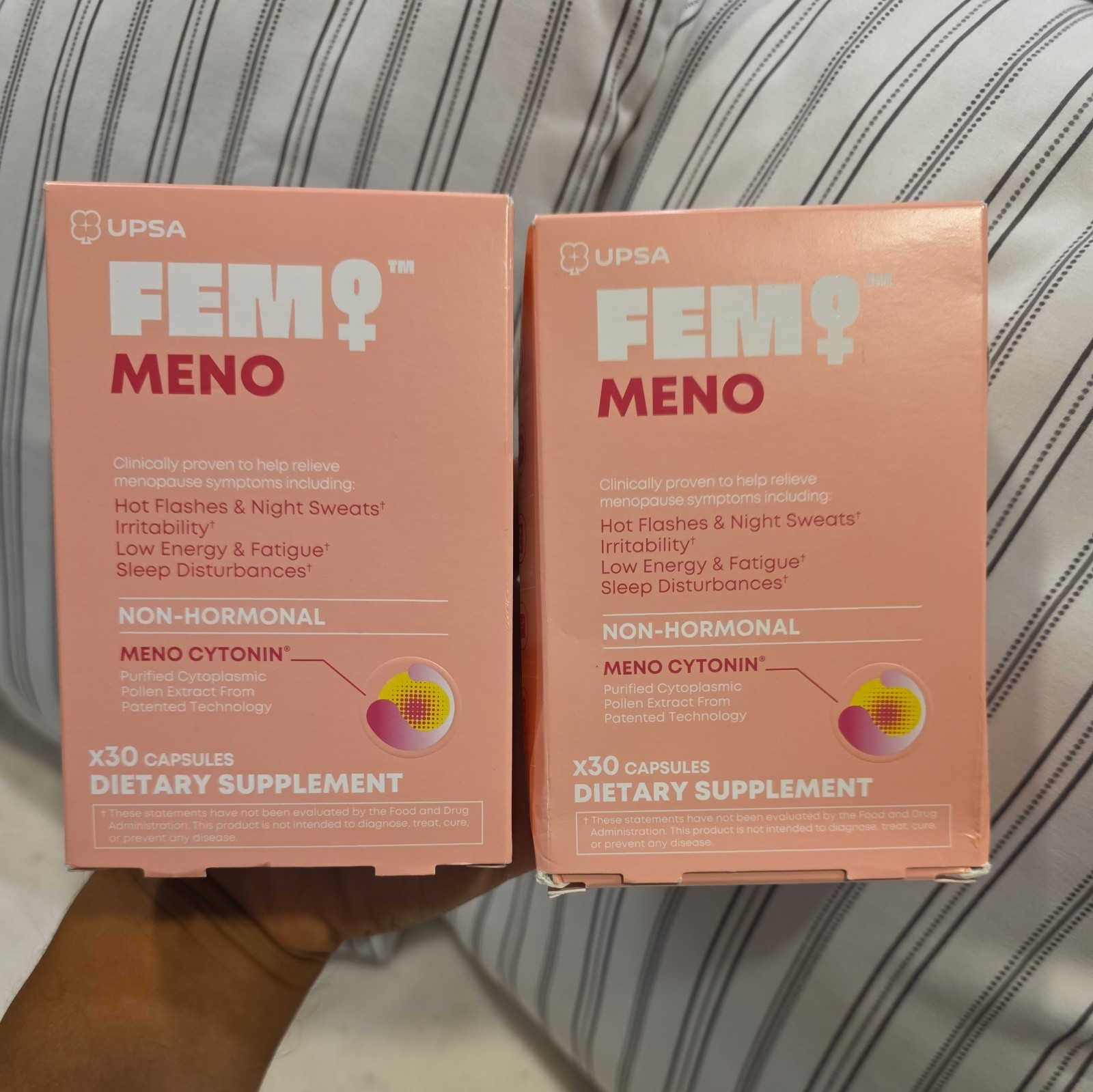 FEM MENO Menopause Support, Hot Flash & Sleep Support, 30 Servings