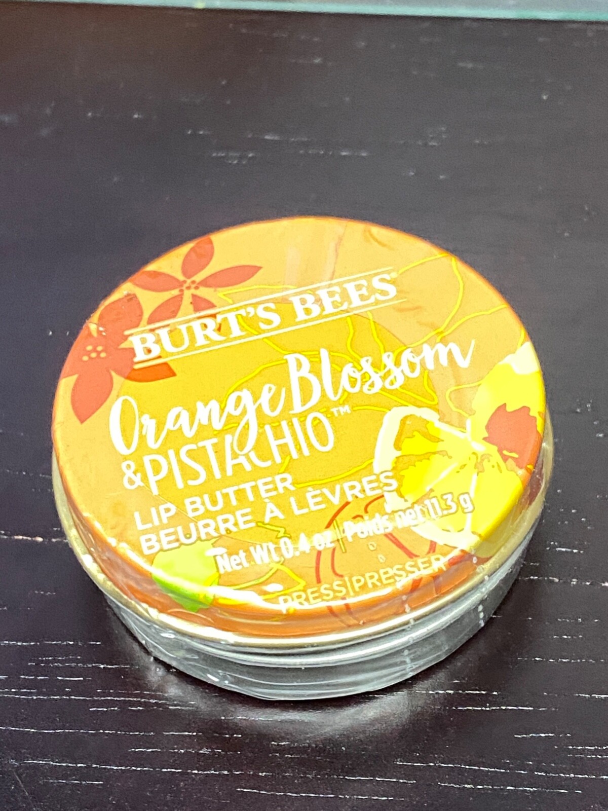 Lot of 9 Burt’s Bee Orange Blossom & Pistachio Lip Butter 0.4oz