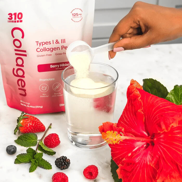 310 Collagen Peptides Variety of Flavors (Pink Lemonade, Sour Apple…..