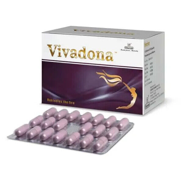 Charak Pharma Vivadona Caps for Women 100% Herbal and Safe Product