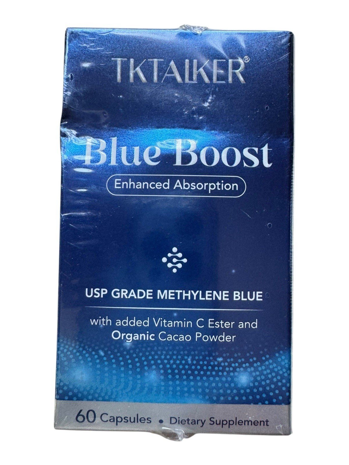 TKTALKER Blue Boost Capsules – 60 Count – Ex: 4/28