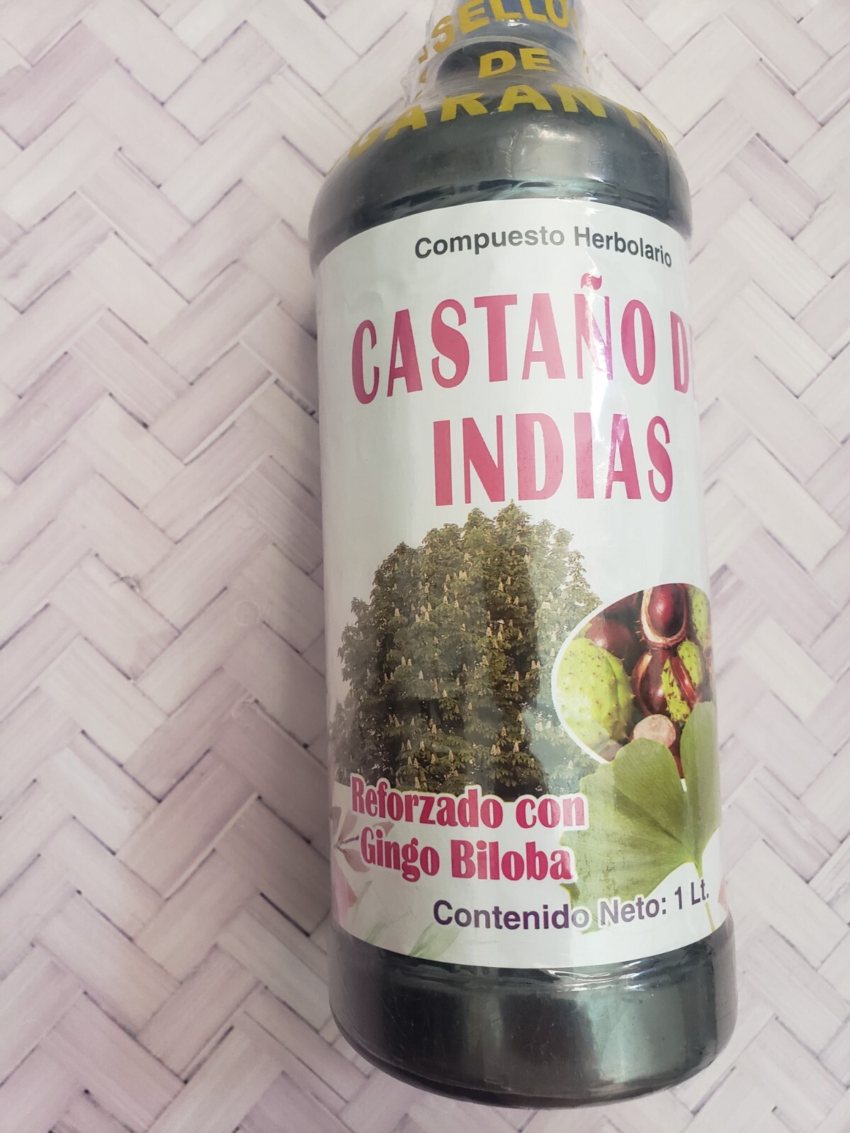 Tonico Castano de Indias – Gingo Biloba / 100% Natural 1 litro