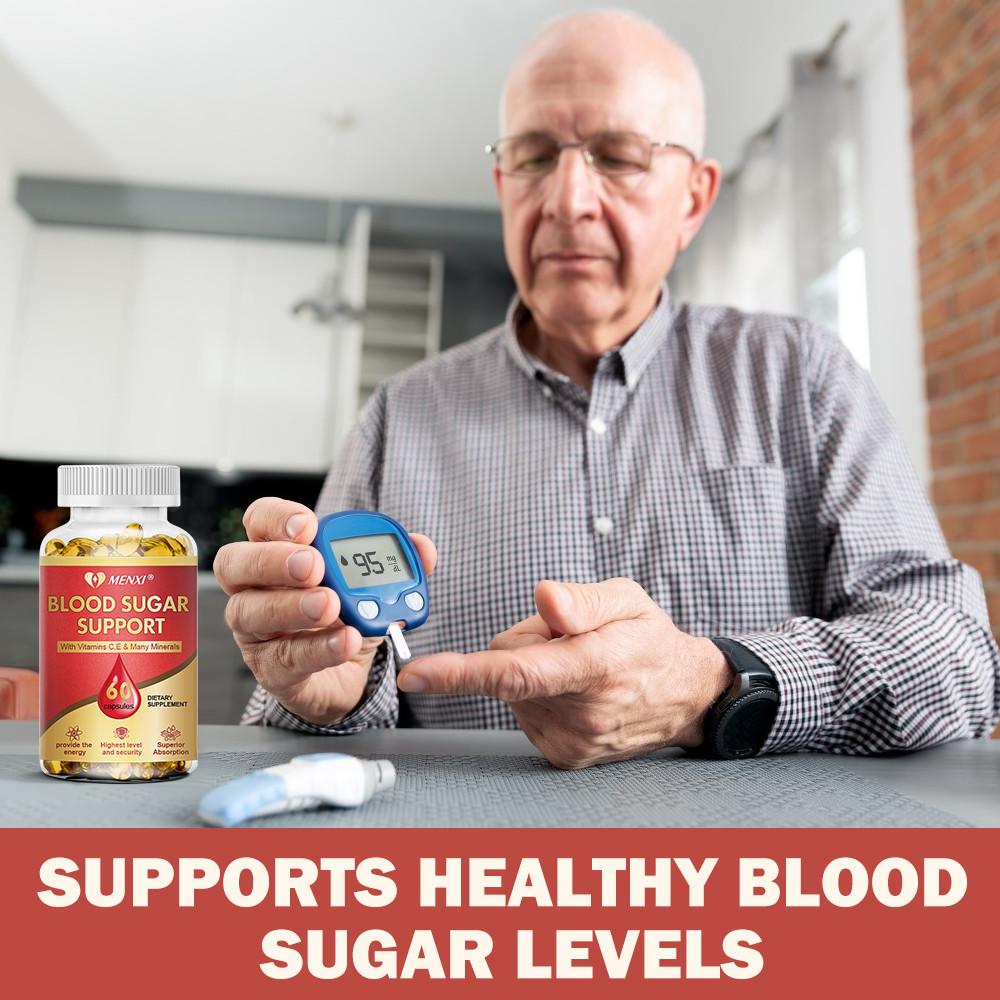 Blood Sugar Blend – Balance Sugar Glucose Levels 1/2/4/6 Bottles (60 Capsules)