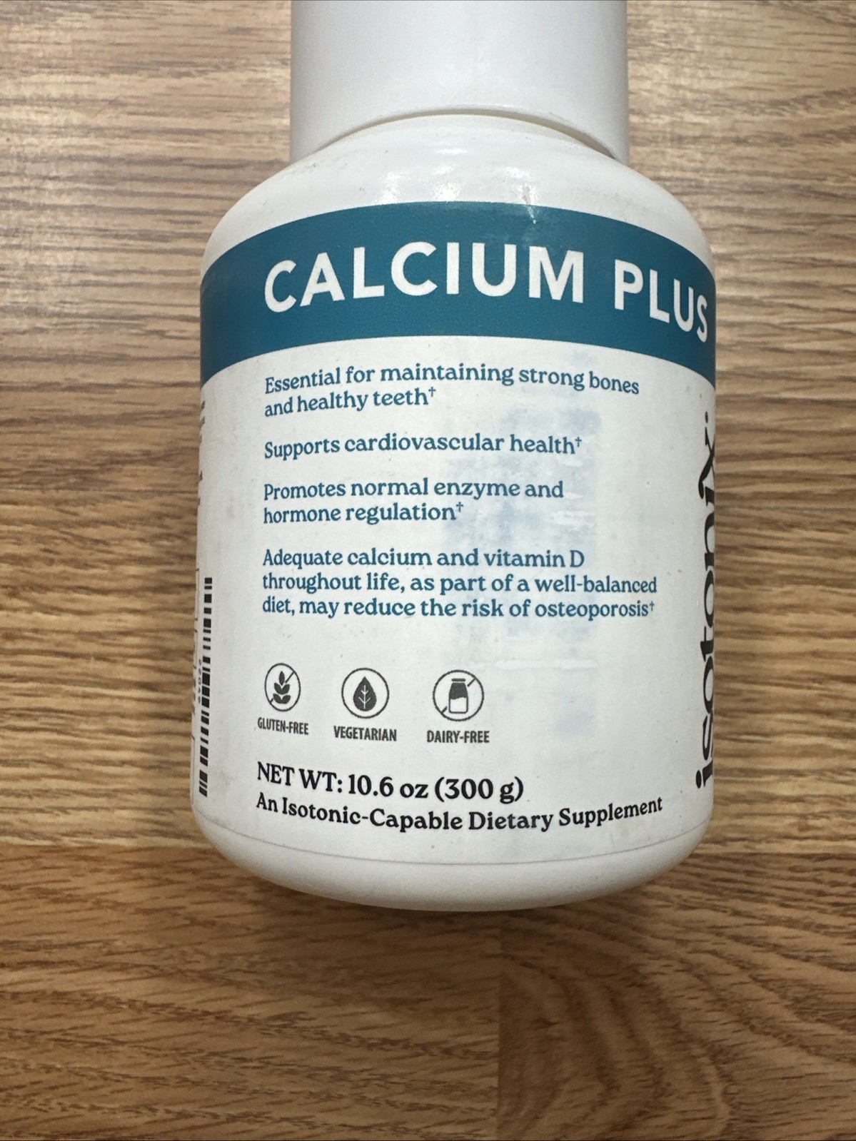 Isotonix Calcium Plus Bone Muscle Nerve Health Supplement 90 Servings New 10.6oz