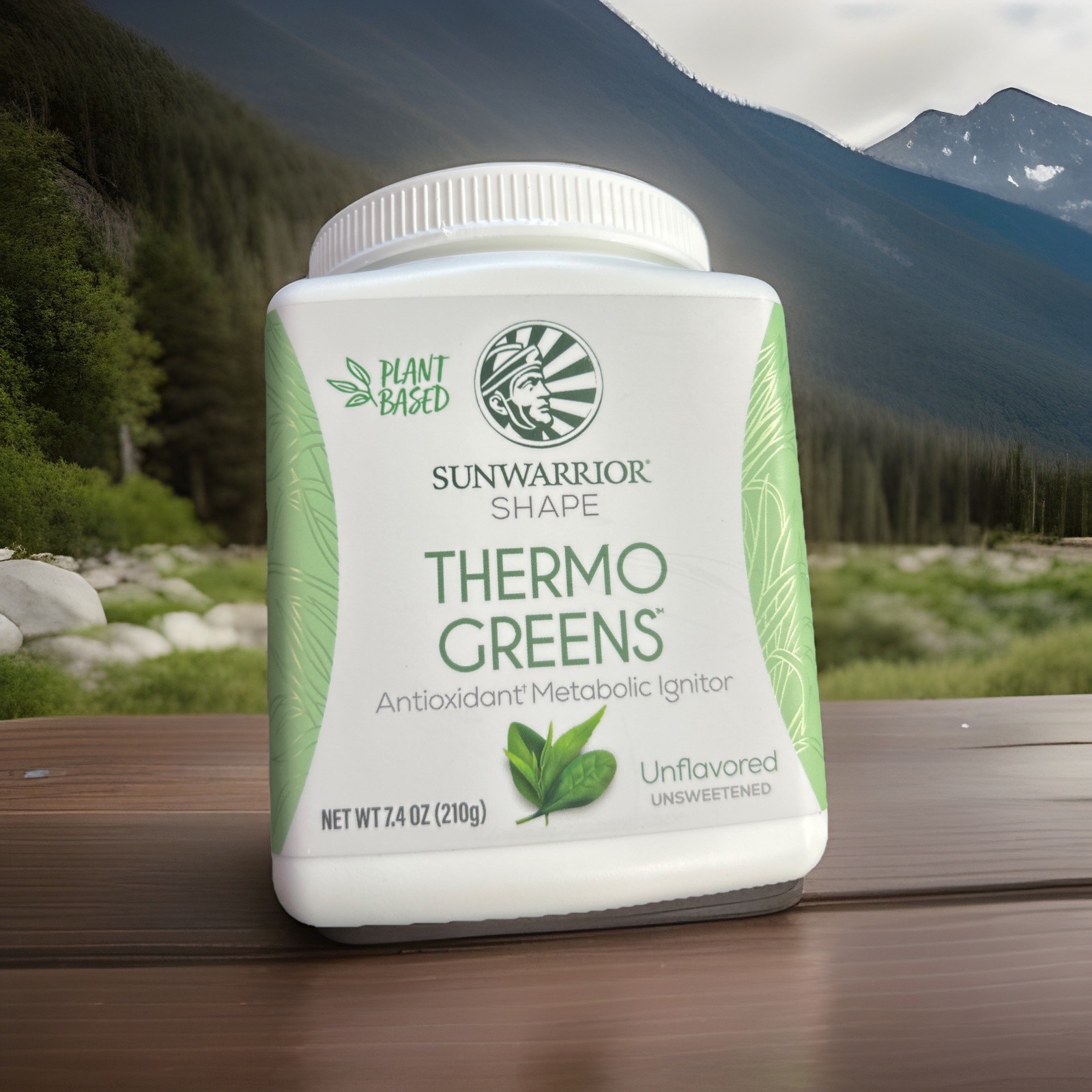 Sunwarrior Shape THERMO GREENS Antioxidant Metabolic Ignitor Unflavored Exp 2/27