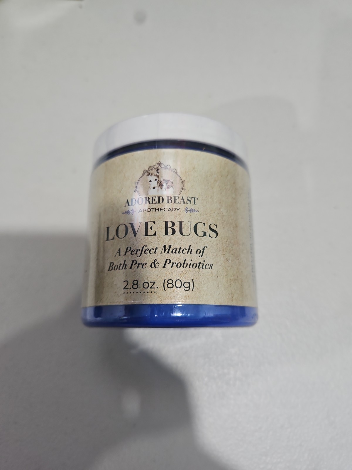 Adored Beast Love Bugs 80g(2.8 Oz) A Perfect Match of Both Pre & Probiotics New