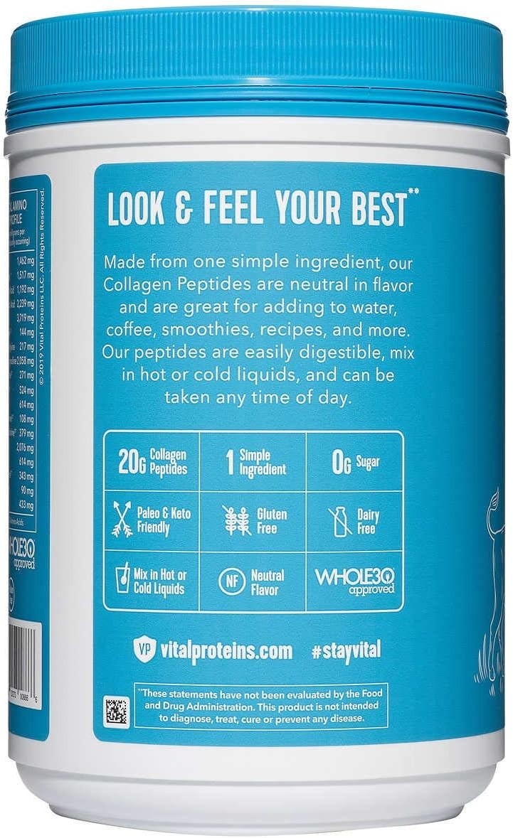 Vital Proteins Collagen Peptides Dietary Supplement Powder 24 oz