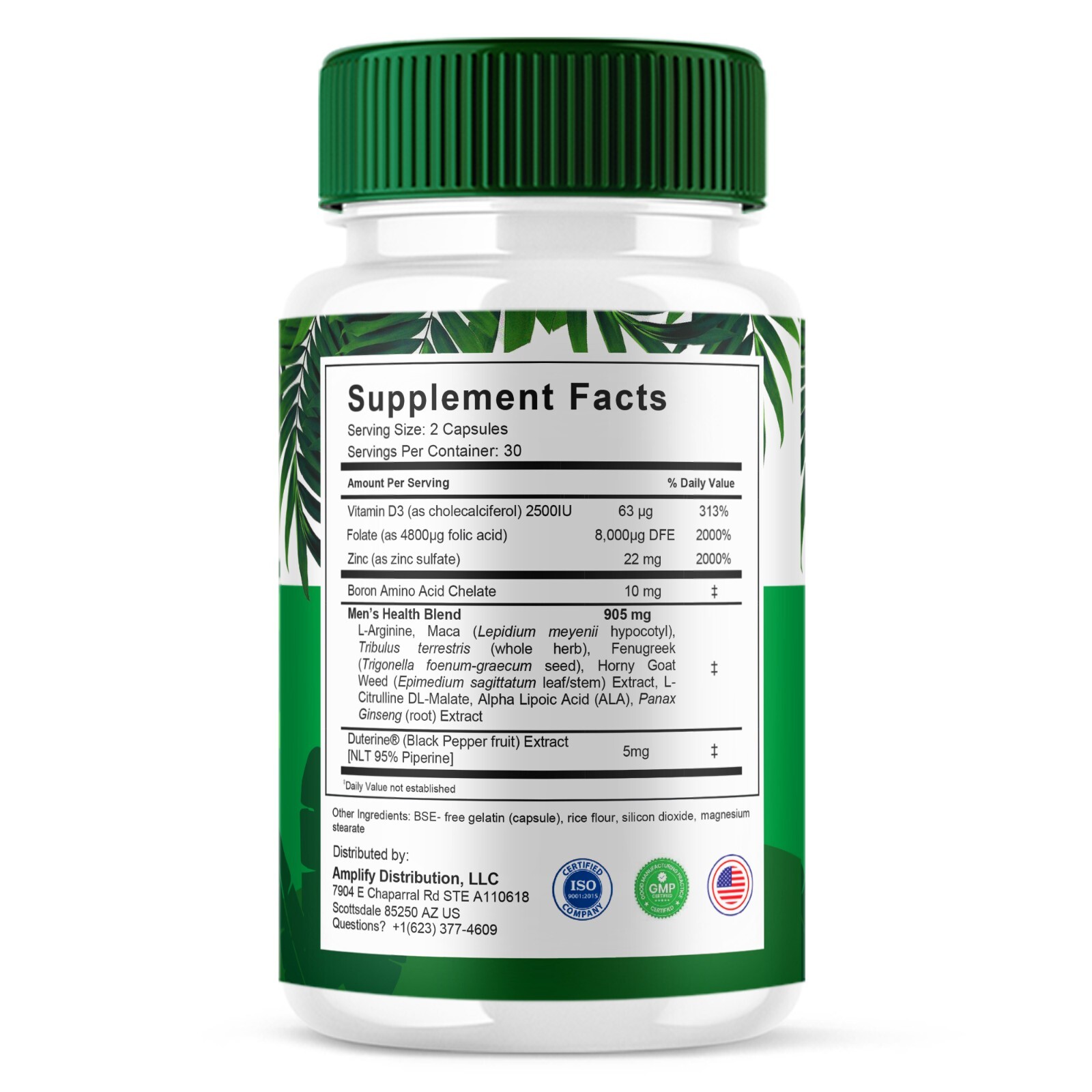 (2 Pack) Tropical Rise Performance Pills, TropicalRise Advanced (120 Capsules)