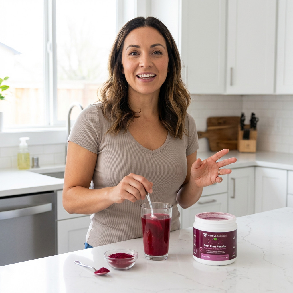 Visible Science Beet Root Powder – Superfood with Antioxidants 1 Jar