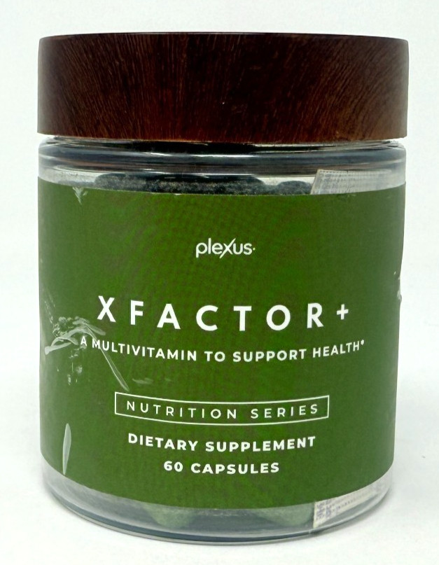 Plexus XFACTOR + PLUS MultiVitamin 60 Capsules, EXP: 2027