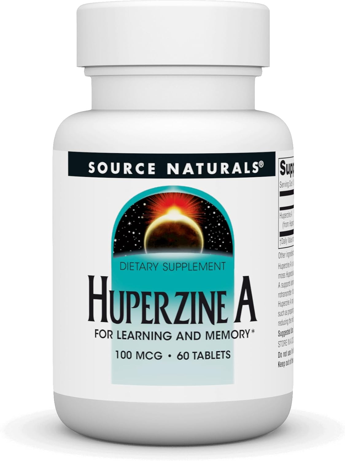 Huperzine a for Learning & Memory* – 100 Mcg, 60 Tablets