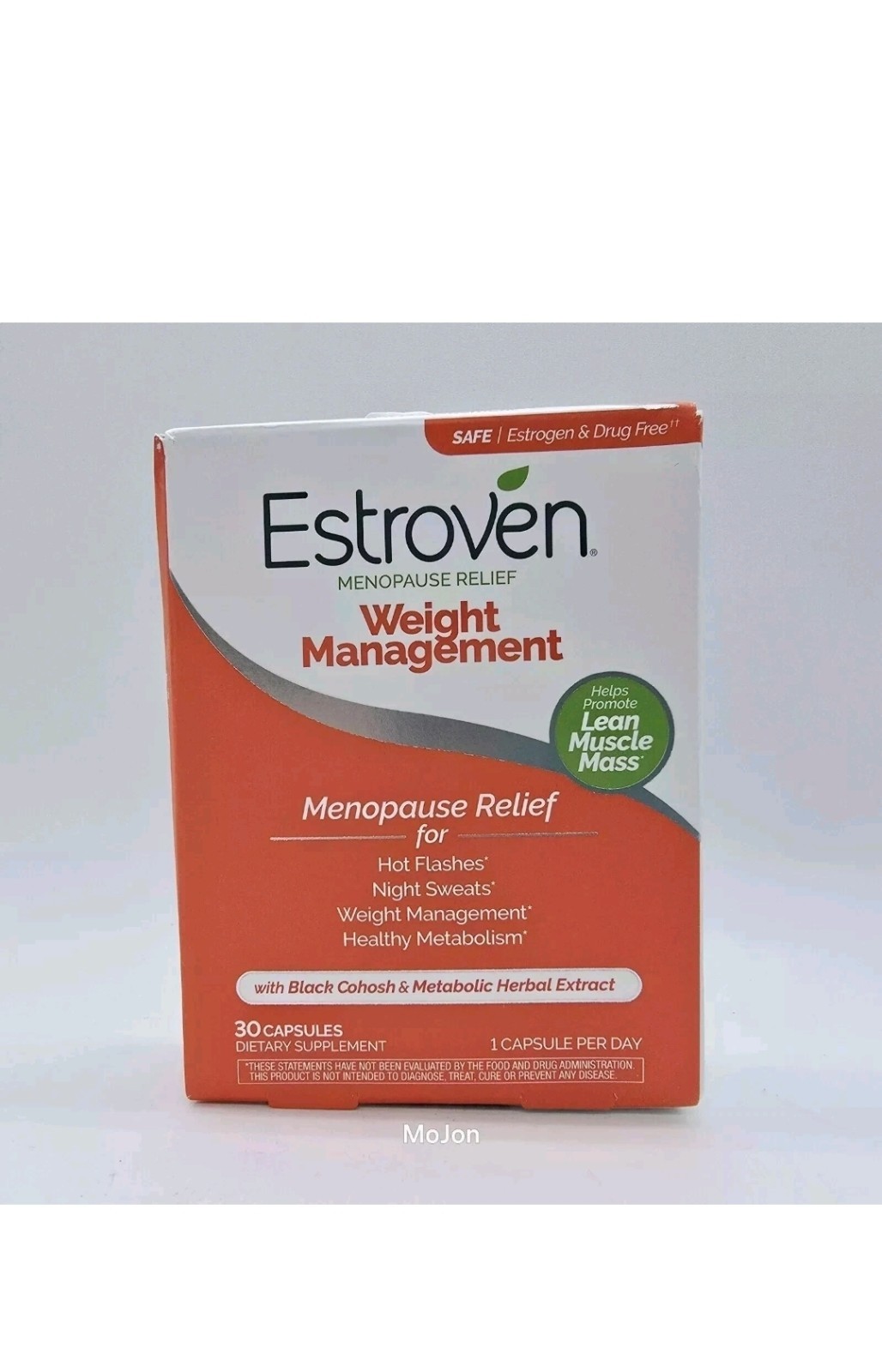 Estroven Menopause Relief Weight Management Capsule – 30 Count #411