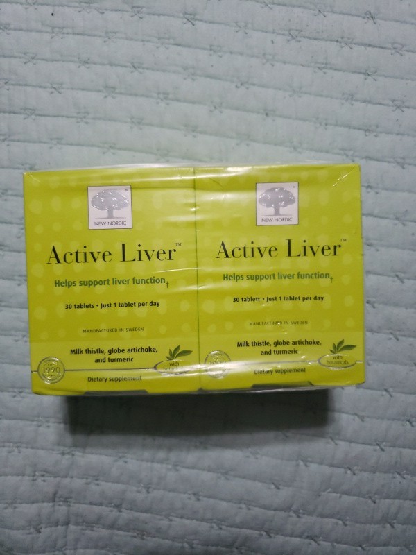 Nordic Active Liver Lot Of 6 Boxes of 30 Tablets-Exp 05/28 Brand New
