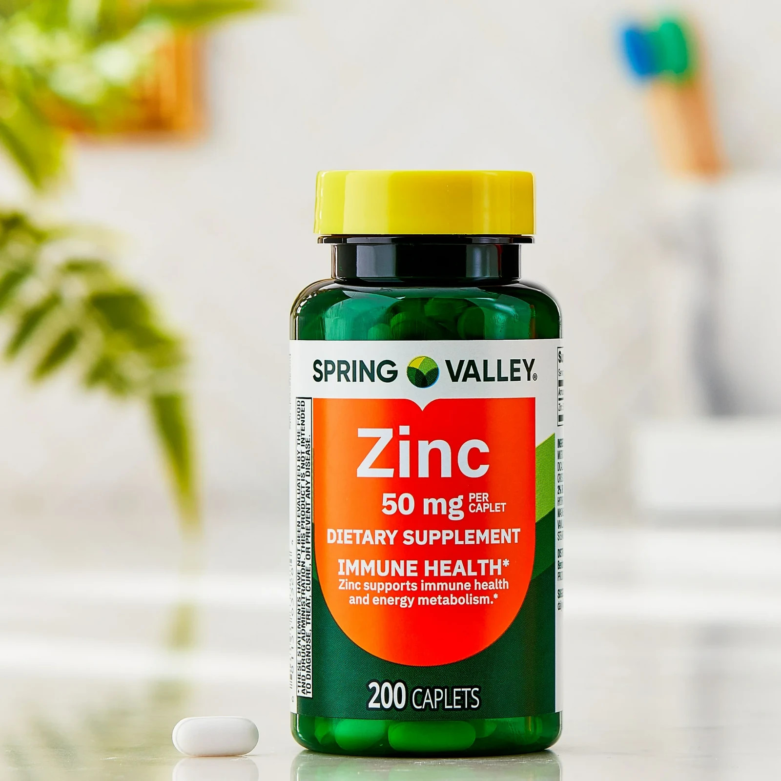 Spring Valley Zinc 50mg Capsule – 200 Count new free shipping