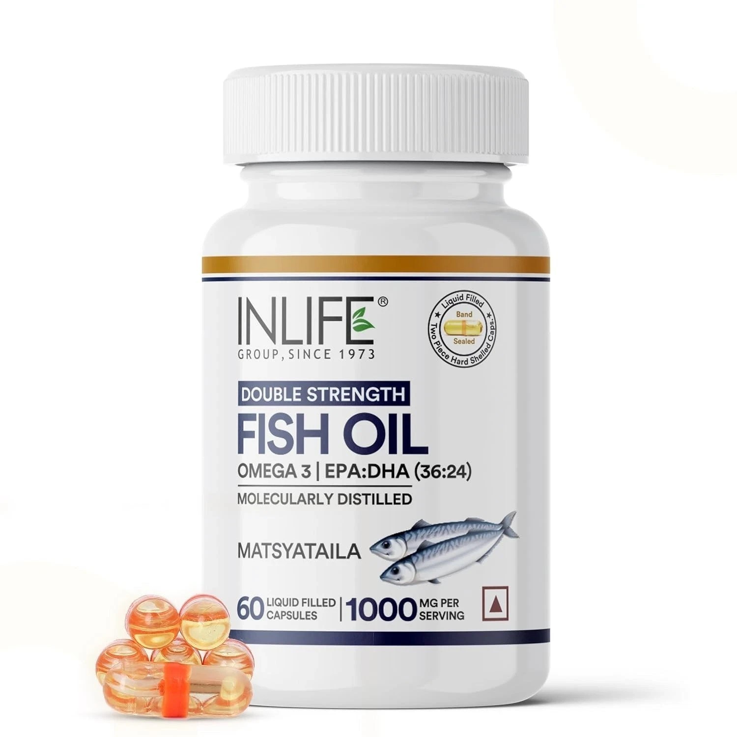INLIFE Energy Booster Supplement | Shilajit Ashwagandha Tribulus Green 60cap m29