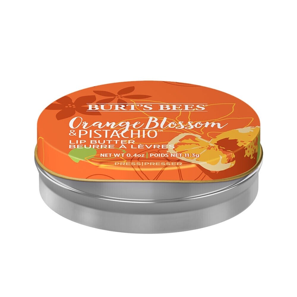 Lot of 9 Burt’s Bee Orange Blossom & Pistachio Lip Butter 0.4oz