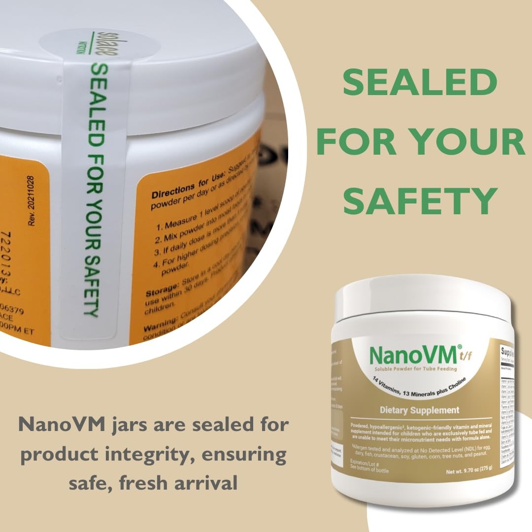 NanoVM t/f, Dietary Supplement for Tube Feeding, 9.7 Ounce (Pack of 1)
