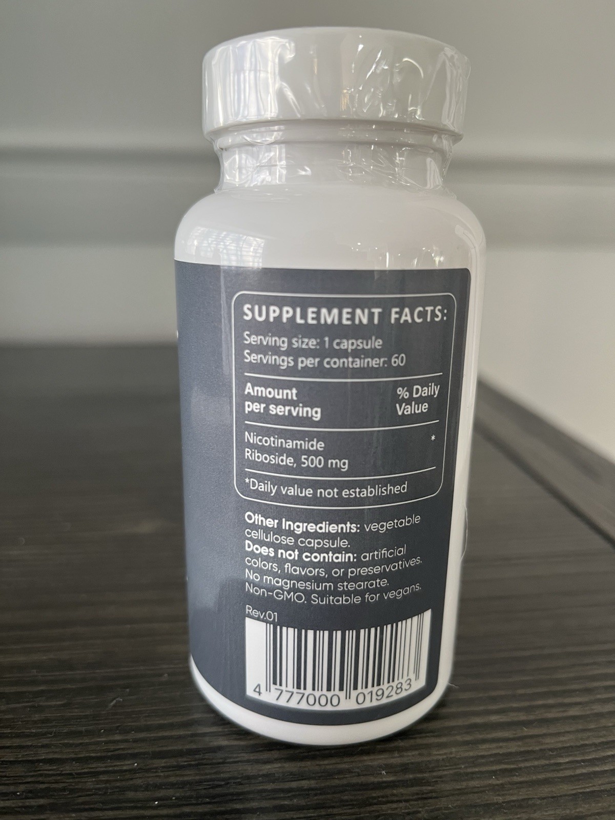 Partiqlar Pure NR Nicotinamide Riboside 60 Capsules