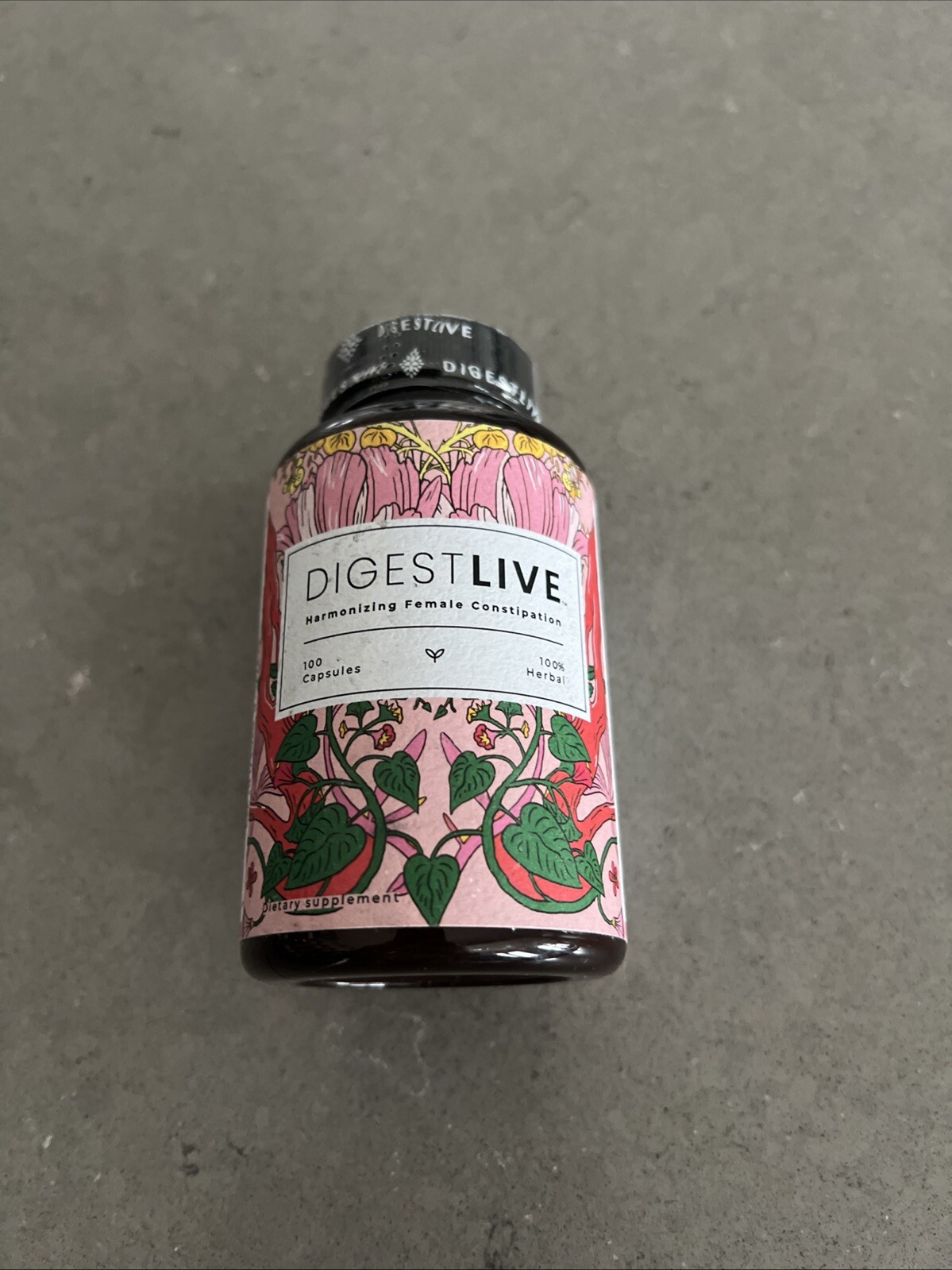 DigestLive Harmonizing Female Constipation 100% Herbal 100 Capsules | Exp 01/28