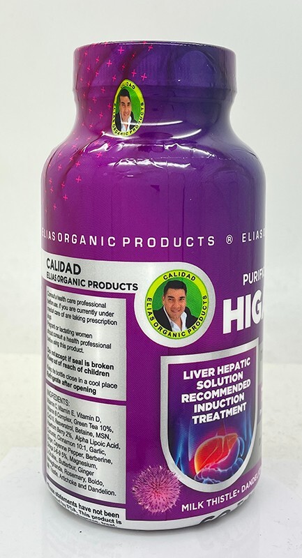 Elias Organic HIGADO GRASO 750mg 60 Tab