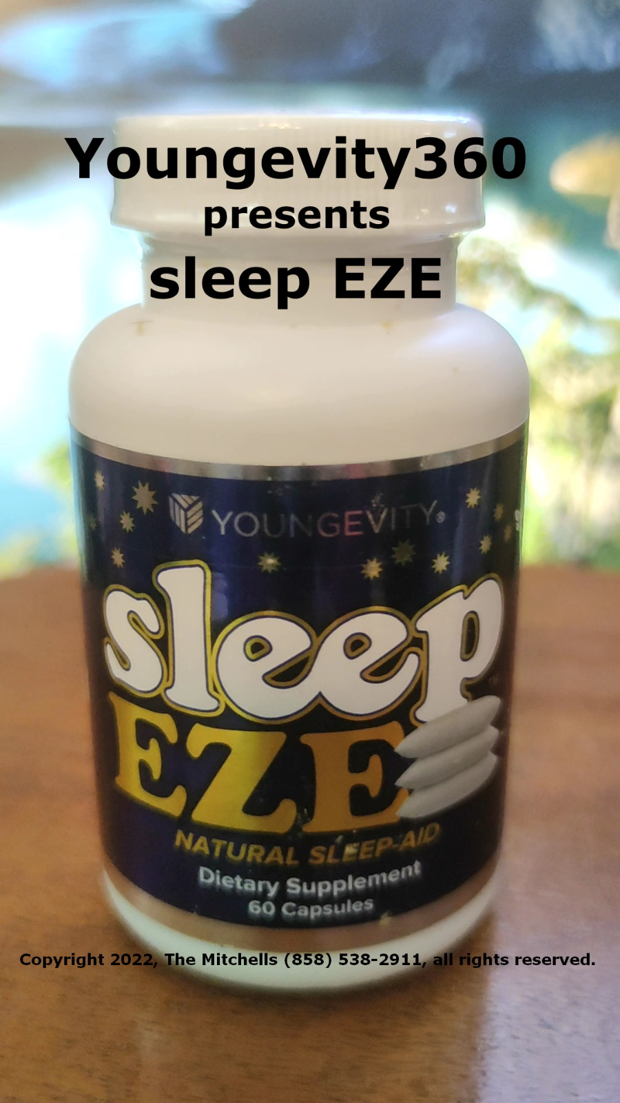 Youngevity360 Sleep EZE, one bottle Wallach Free Shipping 100% Forever Guarantee