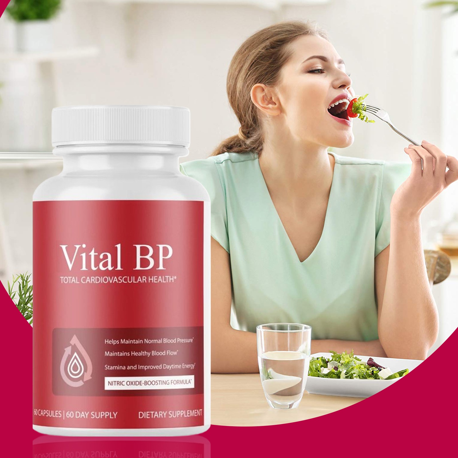 Vital BP-Full Cardiovascular Health, Assistance Blood Flow – 60/120/180 Capsule