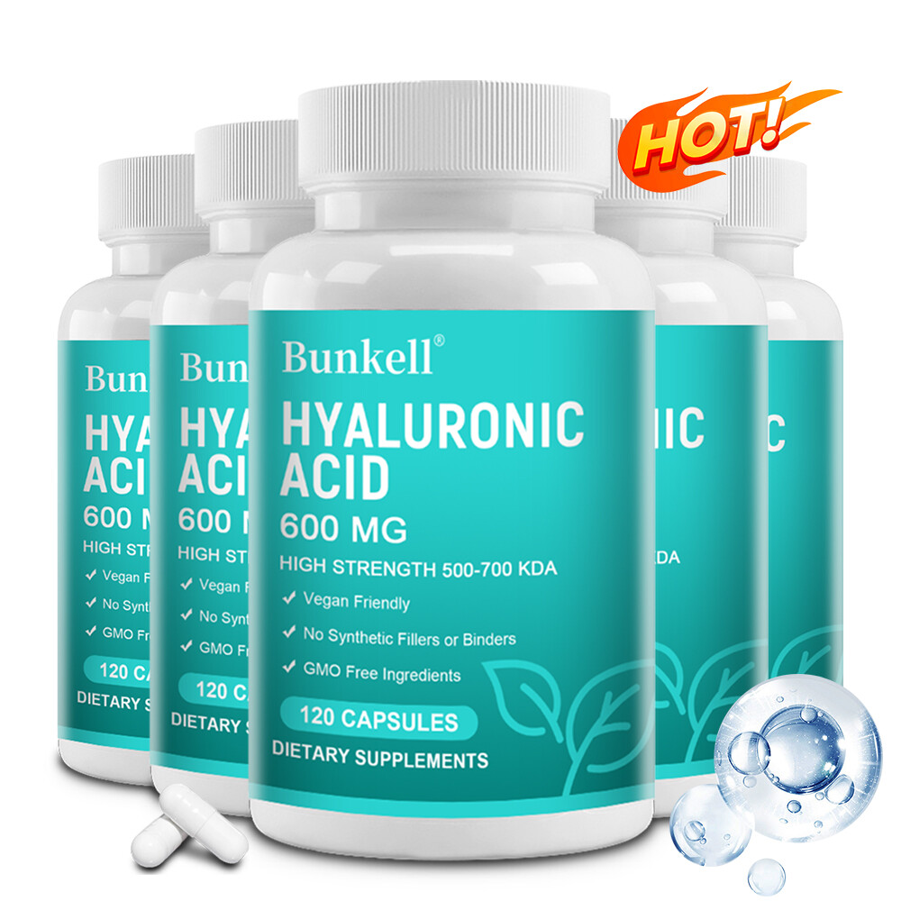 Hyaluronic Acid Rapid Release Capsules 600 Mg, High Strength 500-700 KDA
