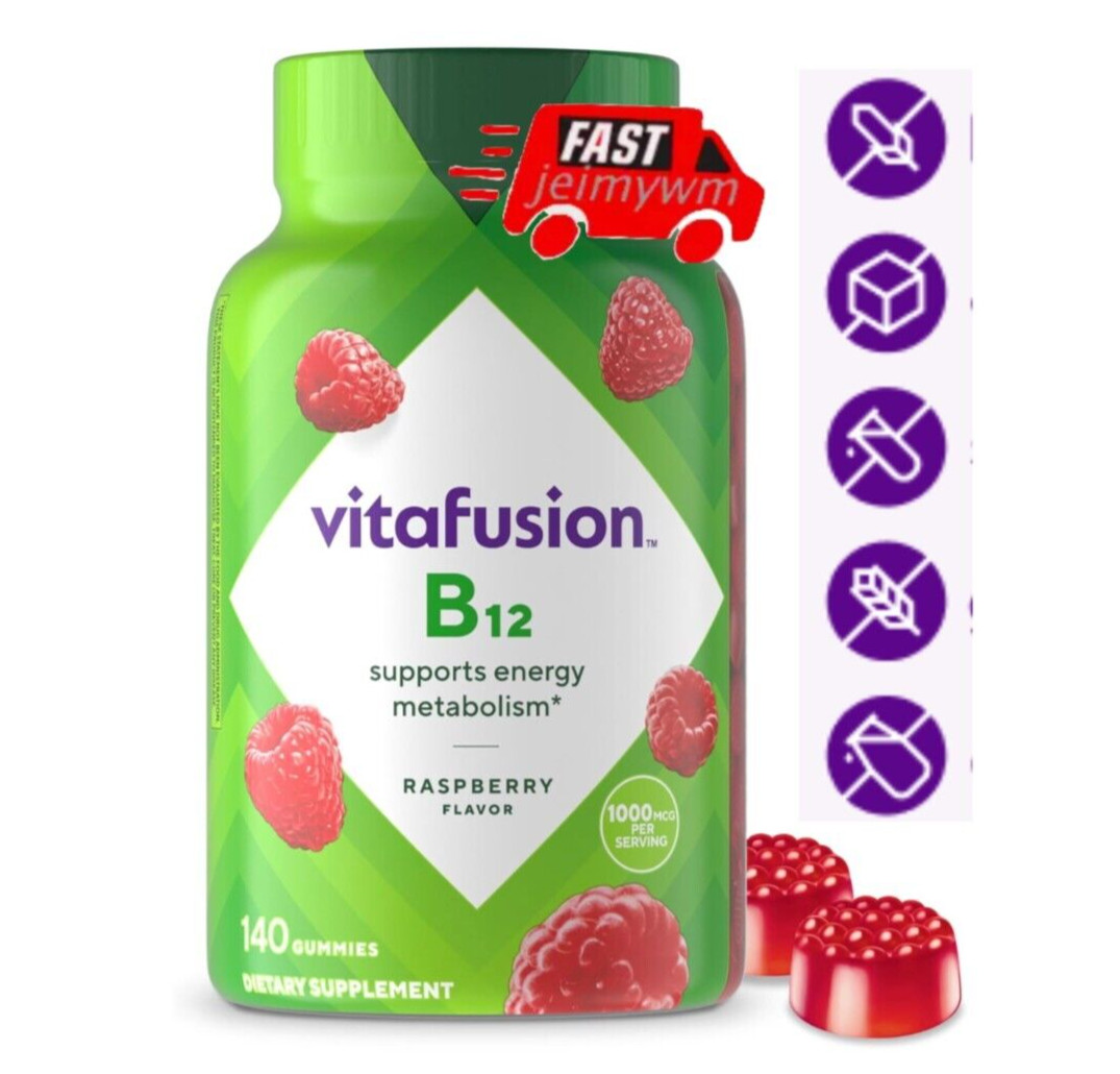 Vitamina B-12 gomita Pastilla Complejo Vitaminas Para Falta De Energia Cansancio