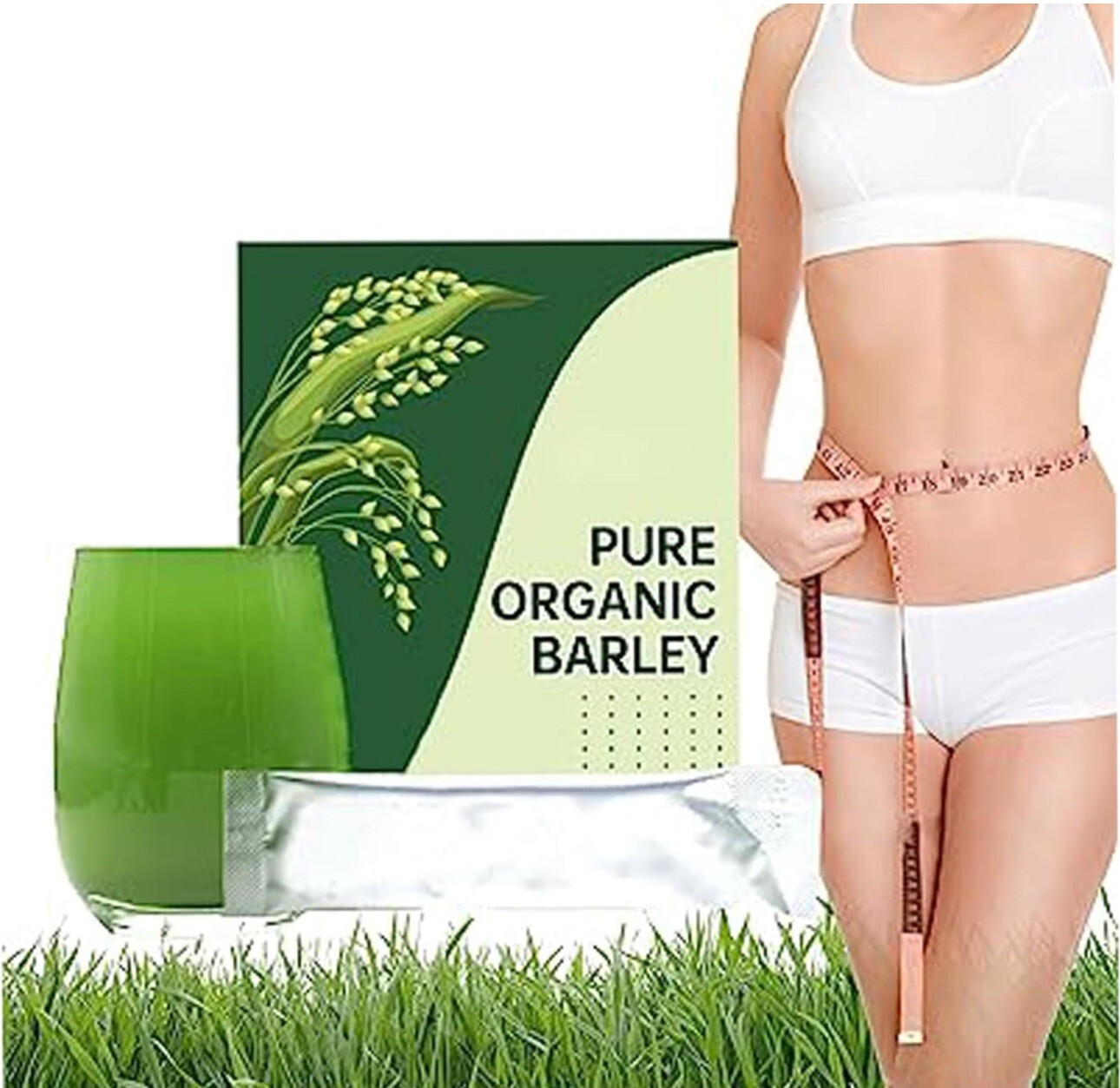 Pure Barley Grass Beverage Supplement 20 Packs 📦