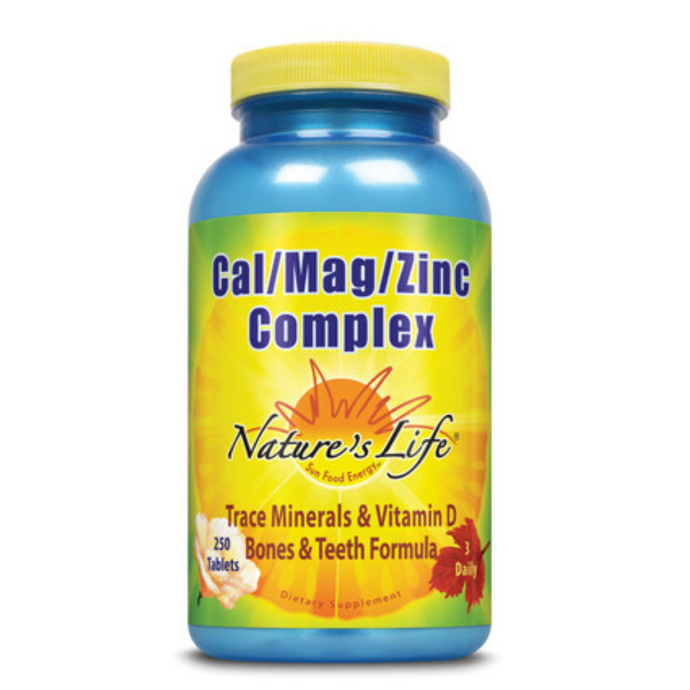 Nature’s Life Cal Mag Zinc Complex | 250 ct